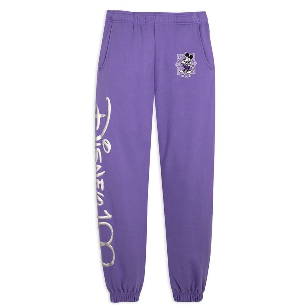 Mickey Mouse Disney100 Jogger Pants for Adults Disney Store Size XS